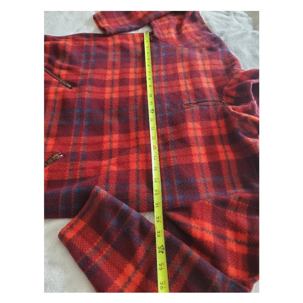 Vintage Talbots plaid sweatshirt size small - Picture 5 of 9